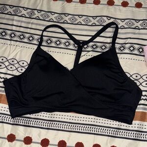 Pink Black Women's Bralette